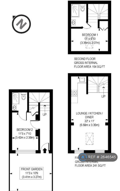 2 bedroom house in Elmgreen Close, London, E15 (2 bed) (#2646545)