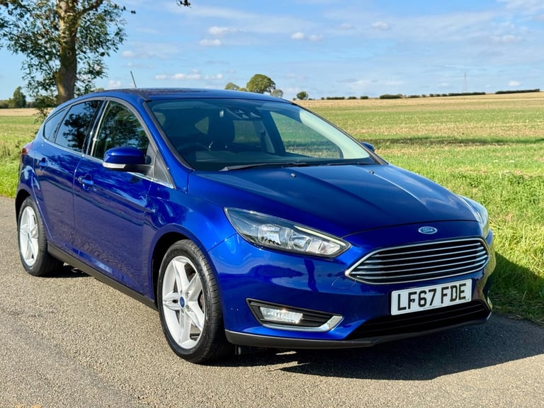 2017 Ford Focus 1.5 TDCi Titanium Euro 6 (s/s) 5dr HATCHBACK Diesel Manual