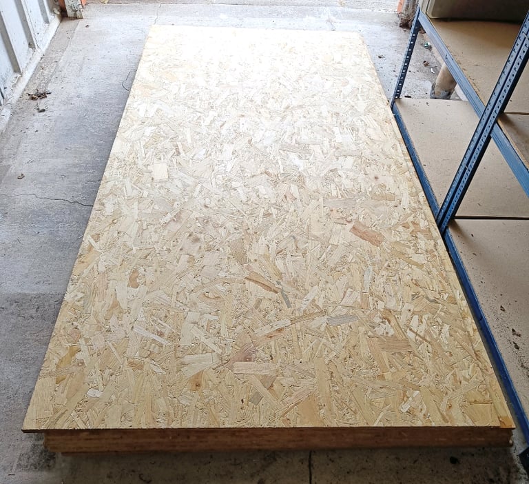 Structural OSB 3 Board 18mm x 2440mm x 1220mm (£25/Sheet)