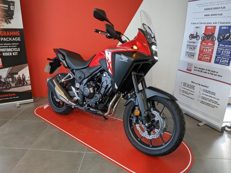 2025 HONDA NX500 RED
