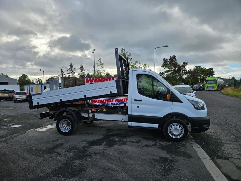 2020 ON 70 PLATE FORD TRANSIT 350 LEADER 130BHP TDCI LWB TRW TIPPER PICK UP ULEZ