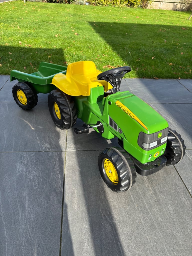 RollyKid John Deere Tractor and trailer
