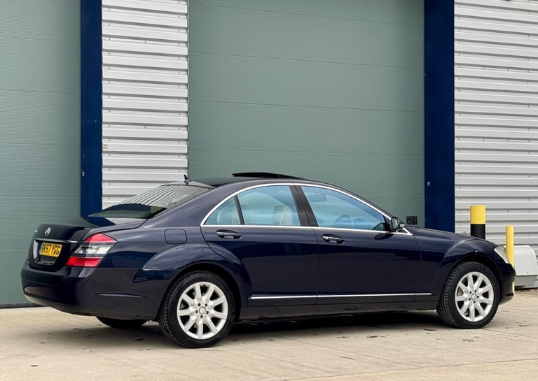 MERCEDES-BENZ S500 5.5 V8 PETROL AUTO 5DR SALOON 2007 [57] BLUE