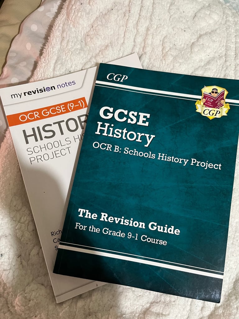 image for 2 GCSE History Revision Guides
