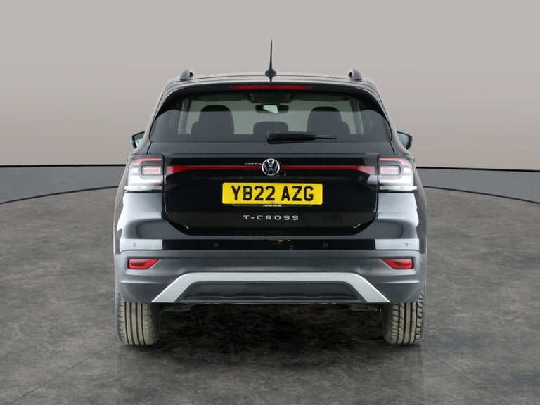 2022 Volkswagen T-Cross 1.0 TSI Black Edition SUV 5dr Petrol DSG Euro 6 (s/s) (110 ps) - NAV - BL...