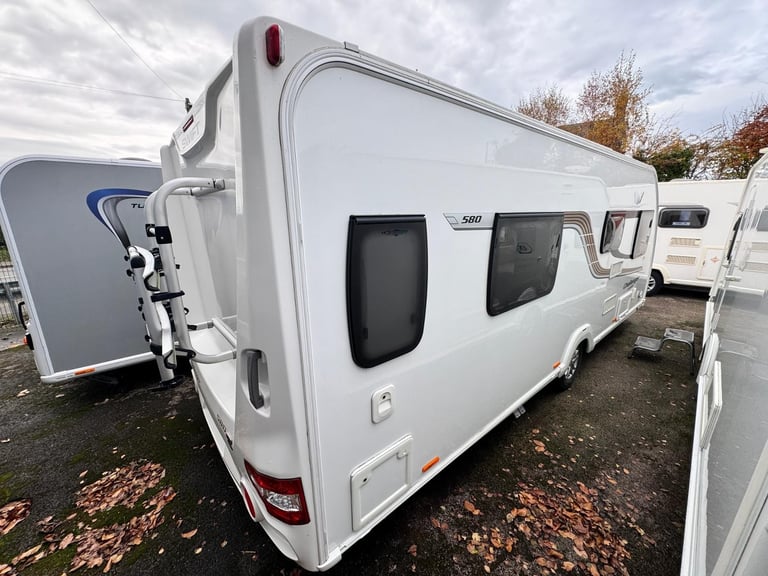 SWIFT CHALLENGER EVOLUTION 580 2016 MODEL 4 BERTH ISLAND BED TOURING CARAVAN