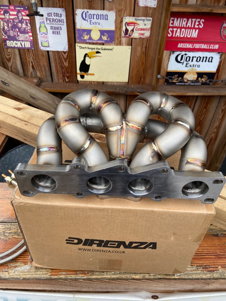 Direnza tubular manifold fiesta st mk7