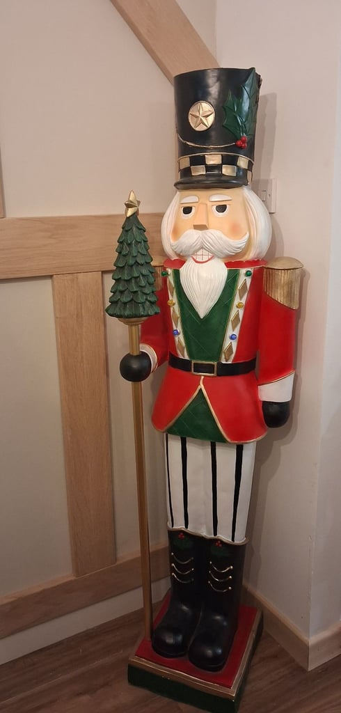 image for Christmas light up nutcracker 
