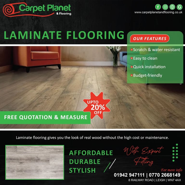 Laminate flooring