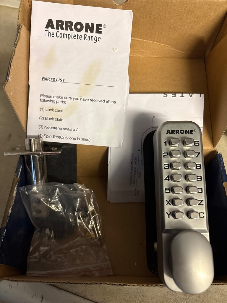 image for Key pad door handle 