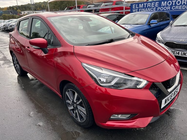 2018 Nissan Micra 0.9 Petrol (IG-T), Acenta Edition, Hatchback, 5 Door, Manual, Euro 6. Hatchback...