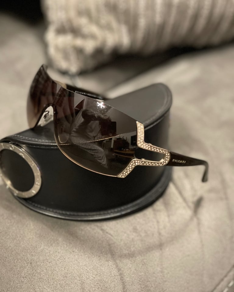 Ladies Bvlgari designer sunglasses 