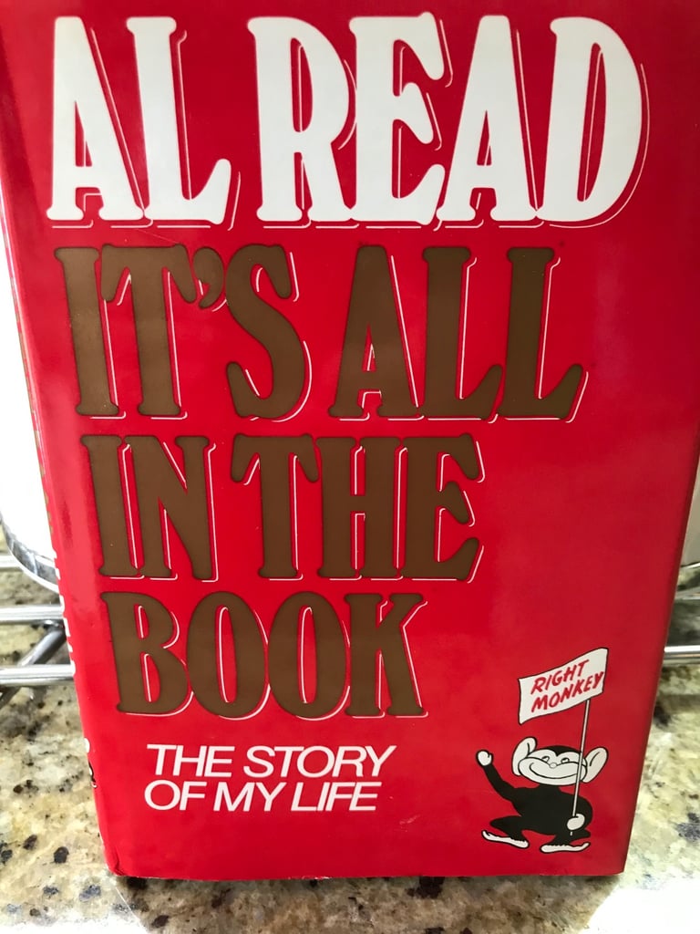 SIGNED Legendary Salford comedian Al ‘right monkey’ Read’s hardback autobiography 