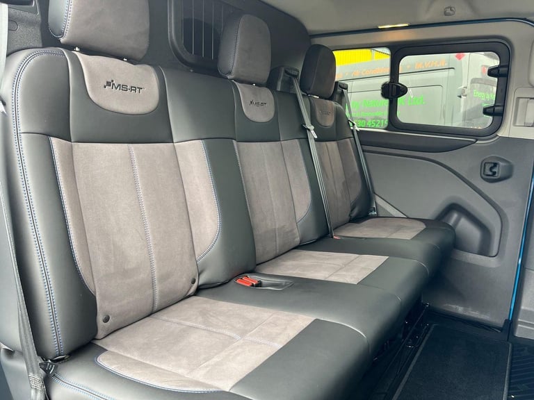 Ford Transit Custom MS-RT Double Cab Van 320 L1 2.0L 170ps AUTO KLM Light Blue