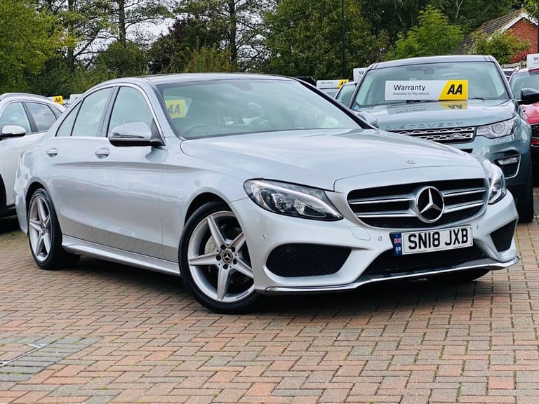 image for 2018 Mercedes-Benz C-Class 2.1 C220d AMG Line (Premium) Saloon 4dr Diesel G-Tronic+ Euro 6 (s/s) ...