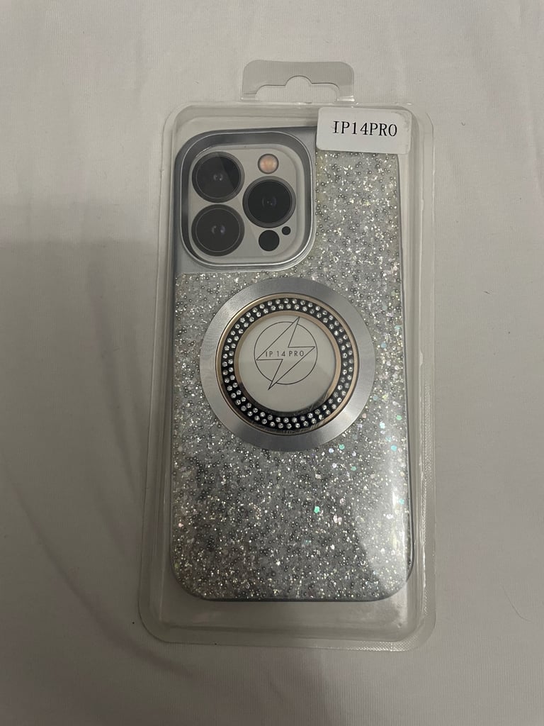 image for iPhone 14 Pro phone case -silver 