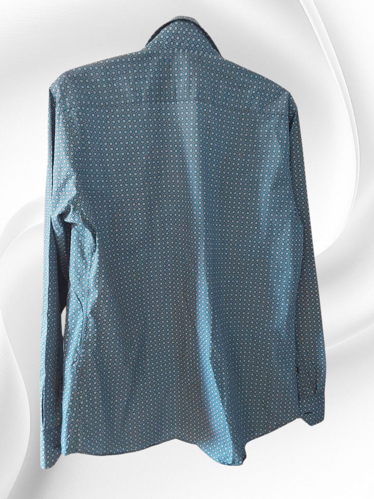 Jeff Banks 24:7  Men's Casual Shirt - Full Sleeve Shirt  Size XL