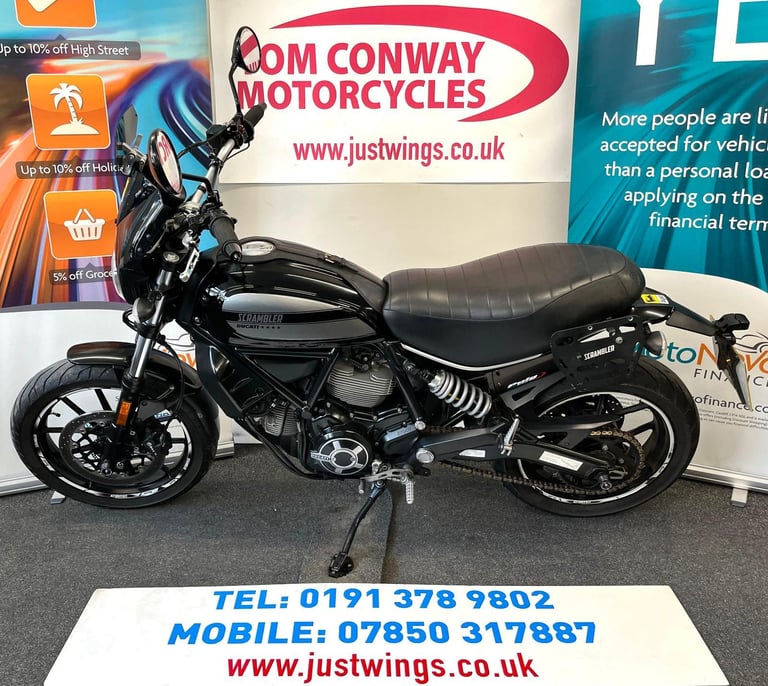 DUCATI SCRAMBLER 400, 2016(66), 15,285 MILES, RECENT BELTS, A2 LICENCE , £3495