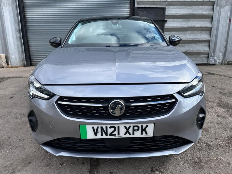 2021 21 REG VAUXHALL CORSA ELITE ELECTRIC AUTO DAMAGED REPAIRABLE SALVAGE