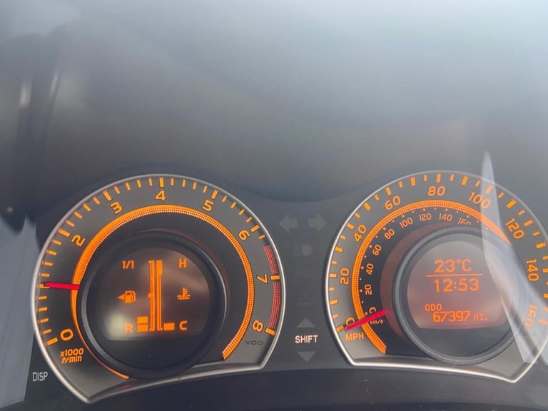 2008 Toyota Auris TR VVT-I HATCHBACK Petrol Manual