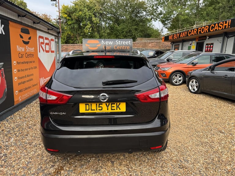 2015 Nissan Qashqai 1.6 DIG-T Tekna 2WD Euro 6 (s/s) 5dr HATCHBACK Petrol Manual
