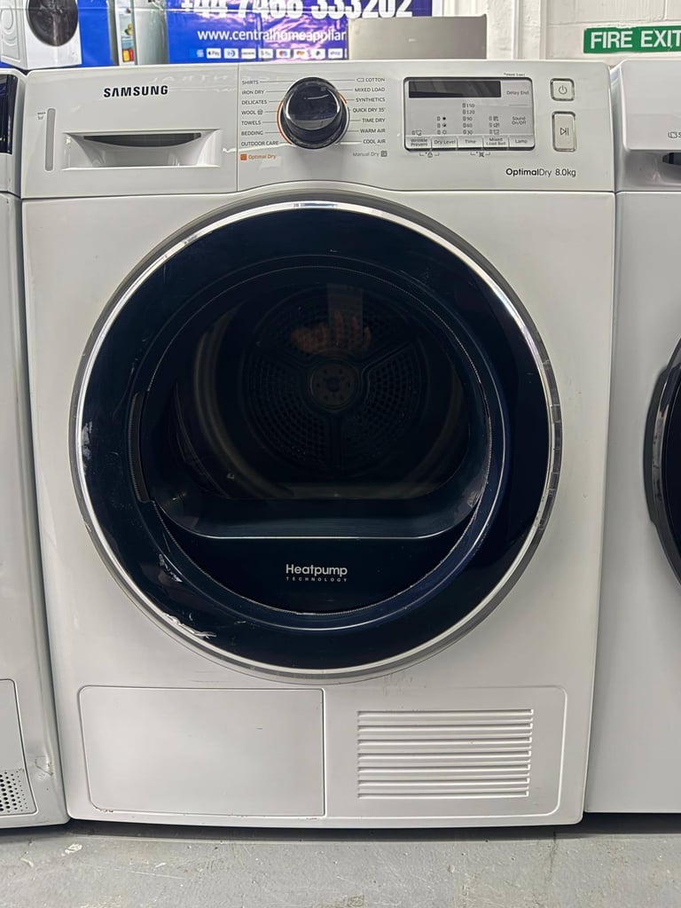  Samsung 8 kg Heat Pump Tumble Dryer-Free Same Day Delivery