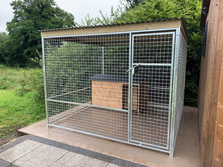 High quality galvanised dog pens. Dog run. Dog kennel. Pet cat enclosures