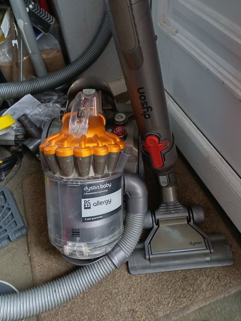 image for DYSON DC22 ALLERGY 1100W CYLINDER VACUUM CLEANER VGC £40 NO OFFERS DARWEN BB3 0DU 