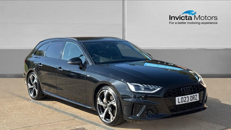 2023 Audi A4 40 TFSI 204 Black Edition 5dr Estate S Tron Auto w Petrol