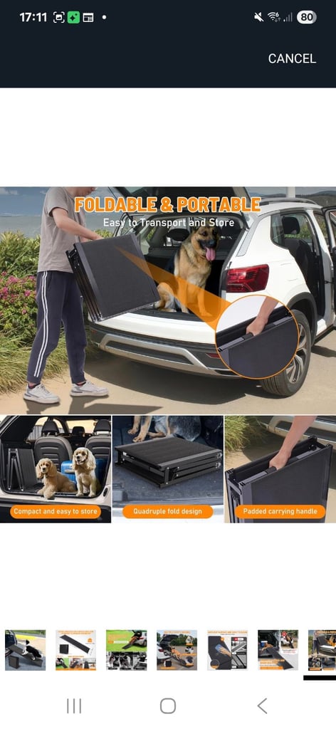 2 x Ultralite STRONG, Folding Ramp x 2