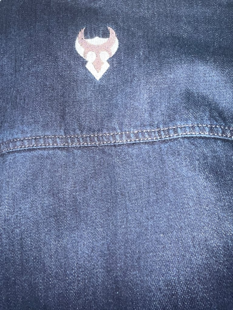 Bull-it Denim Motorcycle Jacket. Covec lined