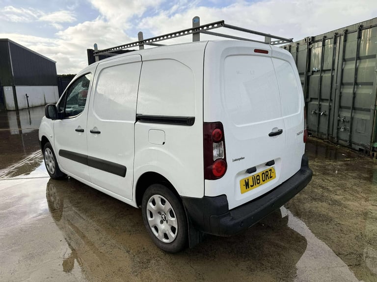 Peugeot, PARTNER, Panel Van, 2018, Manual, 1560 (cc)