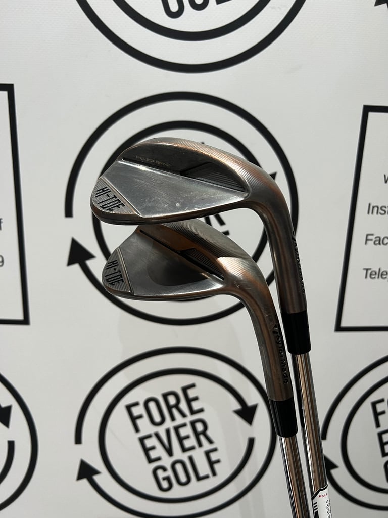 TAYLORMADE HI-TOE 4 WEDGES / 54 & 58 / RH / 115g Wedge Flex / V.GOOD USED