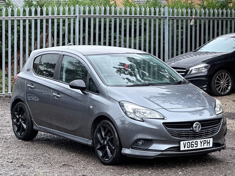 2019 Vauxhall Corsa 1.4i SRi VX Line Nav Black Euro 6 (s/s) 5dr HATCHBACK Petrol Manual