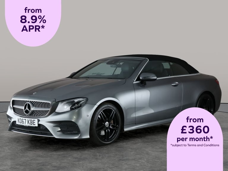 2018 Mercedes-Benz E Class 2.0 E220d AMG Line (Premium Plus) Cabriolet 2dr Diesel G-Tronic+ Euro ...