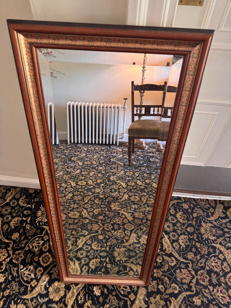 image for Long Mahogany Mirror
