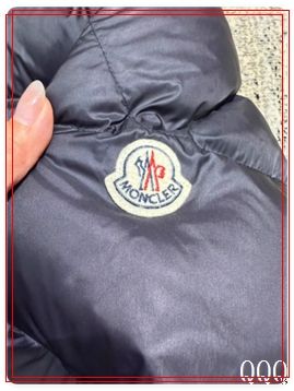 moncler men down jacket black