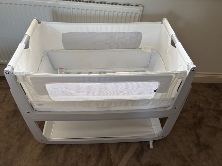 SnuzPod 4 Comfort Air Bedside Crib 0-6 Months