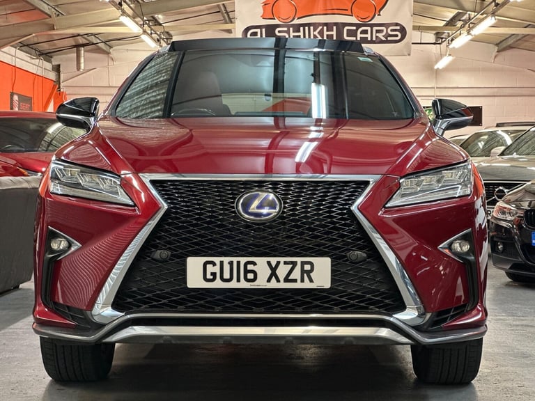 2016 Lexus RX 3.5 450h V6 F Sport CVT 4WD Euro 6 (s/s) 5dr ESTATE Petrol/Electric Hybrid Automatic