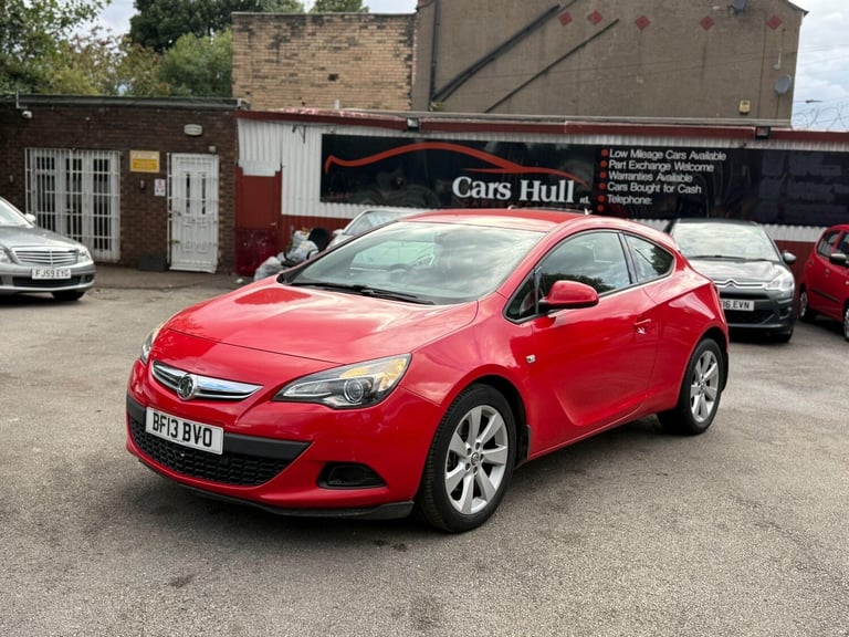 2013 Vauxhall Astra GTC 1.4T 16V Sport Euro 5 (s/s) 3dr HATCHBACK Petrol Manual