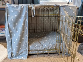 Dog crate - metal, collapsible