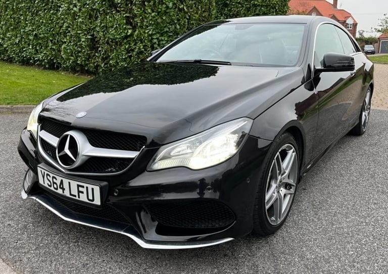 2015 MERCEDES-BENZ E250 CDi AMG LINE AUTO GENUINE 89K 9 SERVICES LONG MOT LOVELY