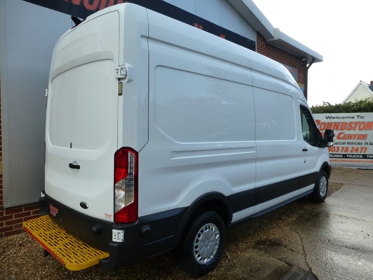 £  46 A WEEK -  2015  FORD TRANSIT 350 L3H3 LWB 2.2 VAN AIR CON S/H EX UK POWER