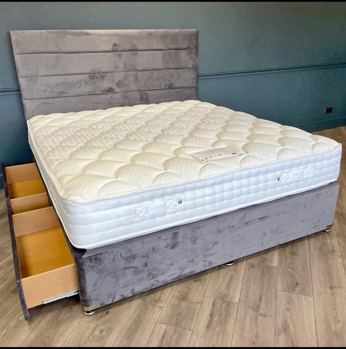 Double Bed With Quality Mattress And Free Home Delivery Inbox For Price