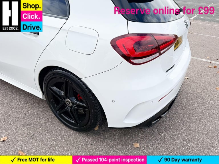  Mercedes-Benz A-Class 2.0 A35 AMG (Premium Plus) Hatchback 5dr Petrol SpdS DCT 4MATIC Euro 6 (s/...