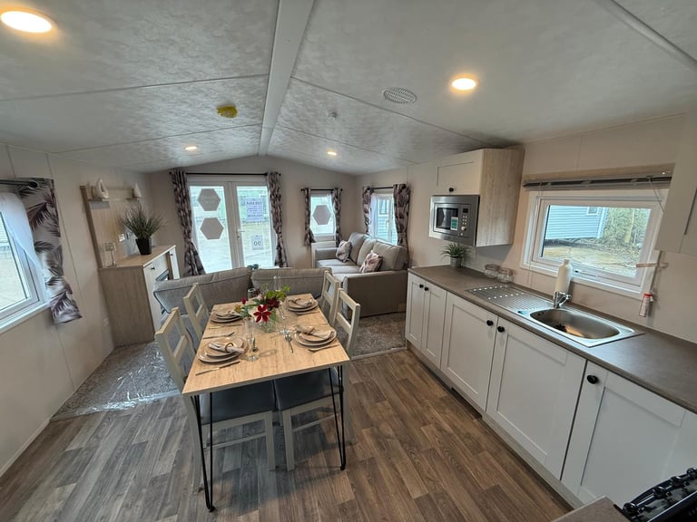 Brand New 2025 2 Bed Static Caravan - Offsite Sale for Private Land - DG & CH 