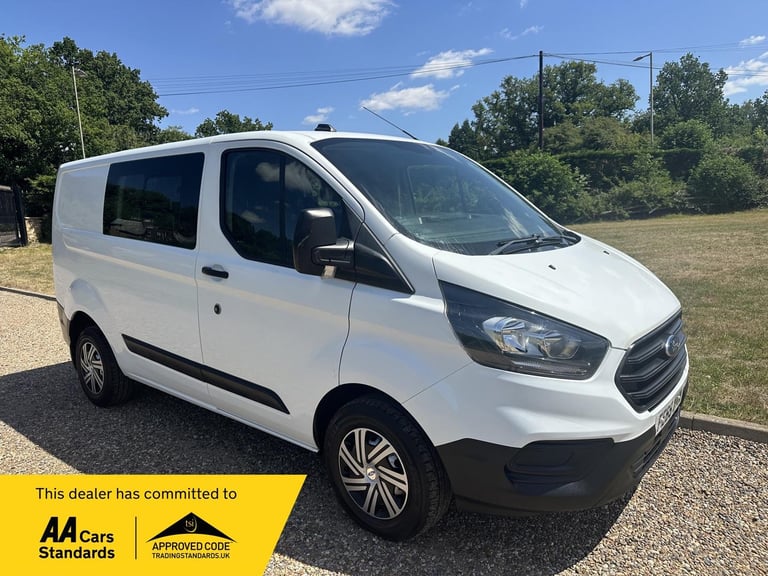 2019 Ford Transit Custom 2.0 300 EcoBlue Leader Crew Van L1 H1 Euro 6 (s/s) 5dr PANEL VAN Diesel ...