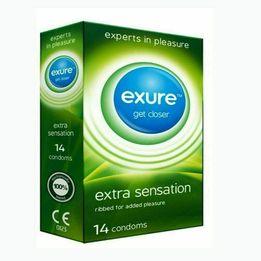 Condoms-Flavoured And Ribbed -14 pack