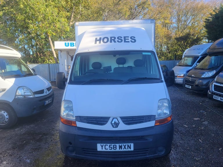 Renault Master Horsebox Horse Box 2008