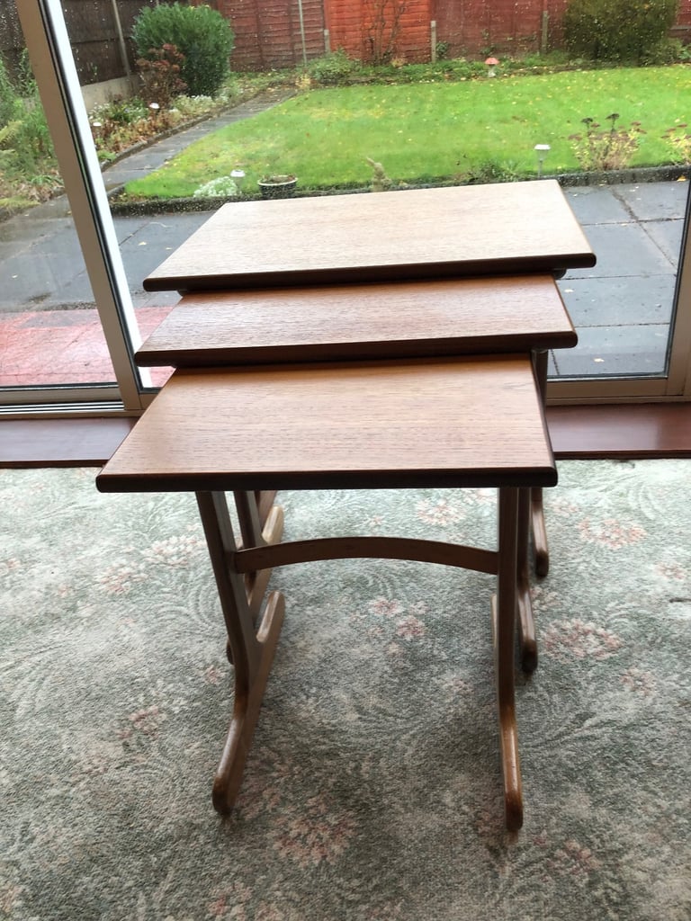 G Plan nest of 3 tables